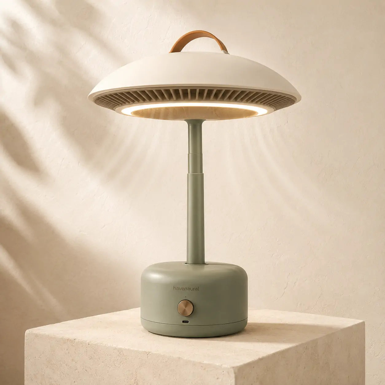 BreezeShade Patio Light & Fan product view